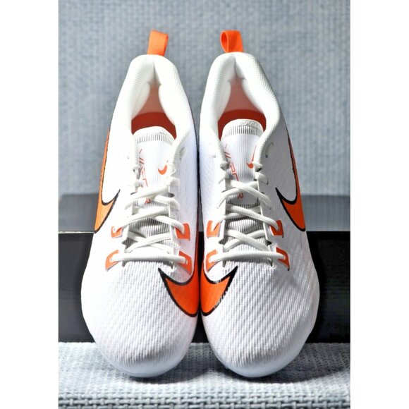 New! Size: 11.5 Nike Vapor Edge Speed 360 2 White/Orange Football/Soccer - Picture 7 of 11